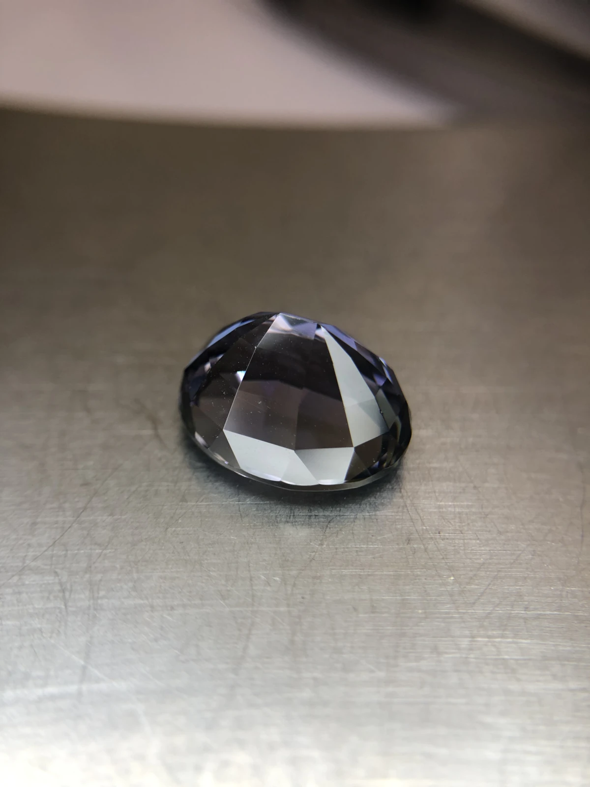 Natural Tanzanite Unheated in Oval Cut — view 5